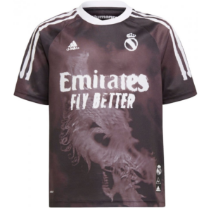 Ao Adidas Real Madrid Human Race Jersey 'Black' GJ9110