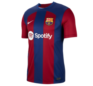 Ao Nike F.C. Barcelona 2023/24 Stadium Home Jersey 'Blue Red' DX2687-456