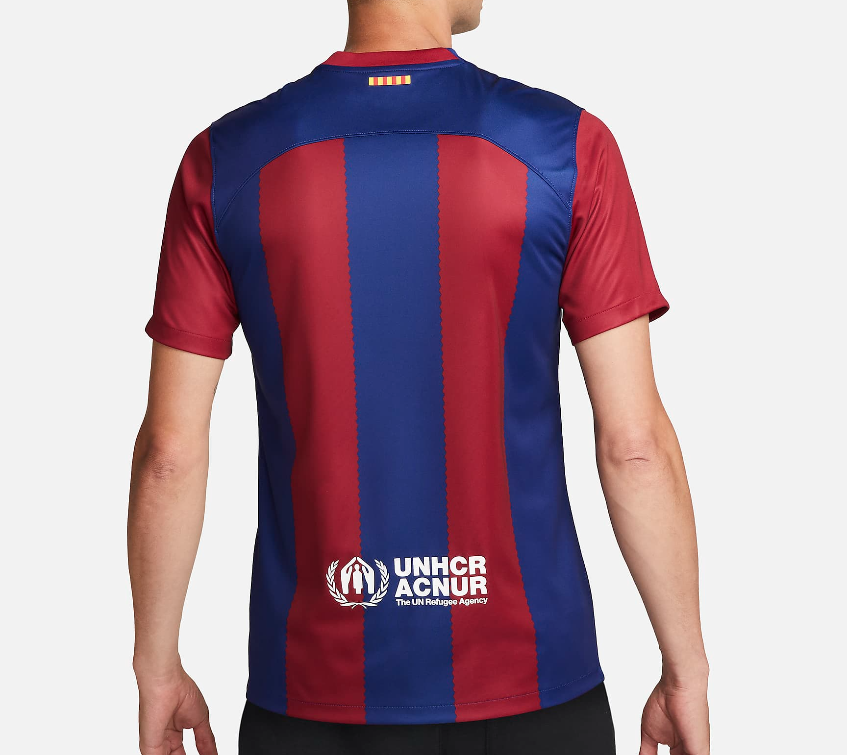 Ao Nike F.C. Barcelona 2023/24 Stadium Home Jersey 'Blue Red' DX2687-456