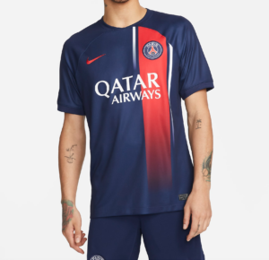 Ao Nike Paris Saint-Germain 23/24 Stadium Home Jersey 'Navy' DX2694-411