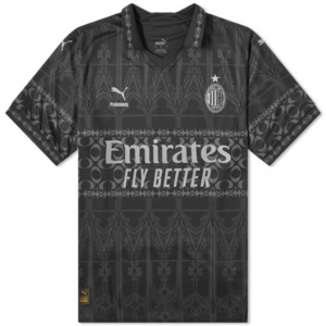 Ao Puma AC Milan x Pleasures Jersey 'Black' 776064-01