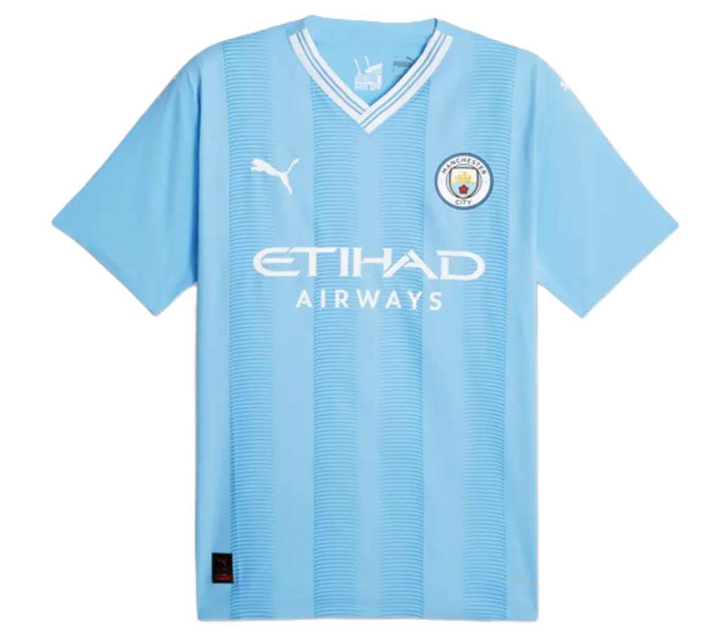 Ao Puma Manchester City 23/24 Authentic Home Jersey ‘Light Blue’ 770437-01