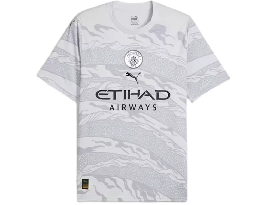 Ao Puma Manchester City Year Of The Dragon Jersey 'Silver' 778516-20