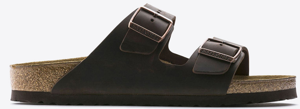 Dep Birkenstock Arizona Oiled Leather 'Black' 552111