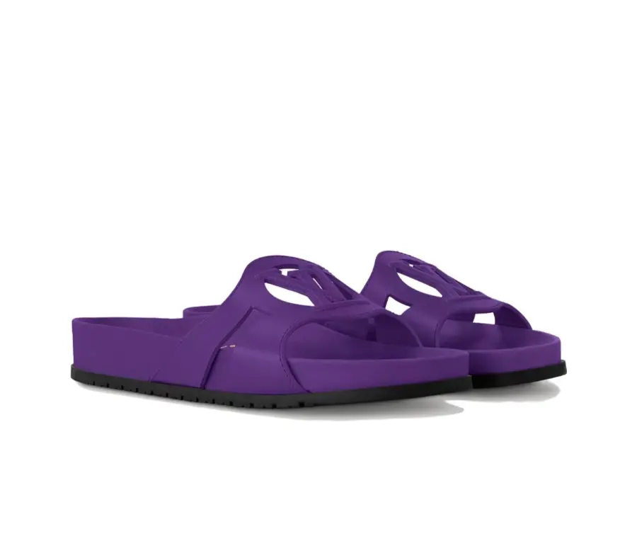 Dep Louis Vuitton LV Isola Comfort Mules 'Purple' 1ACMOA