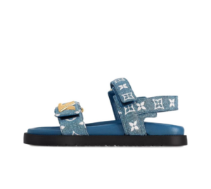Dep Louis Vuitton LV Sunset Flat Comfort Sandals 'Blue' 1AC4OB
