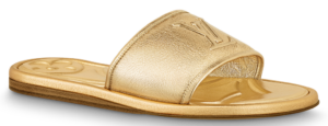 Dep Louis Vuitton Magnetic Flat Mules 'Gold' 1AA1K5