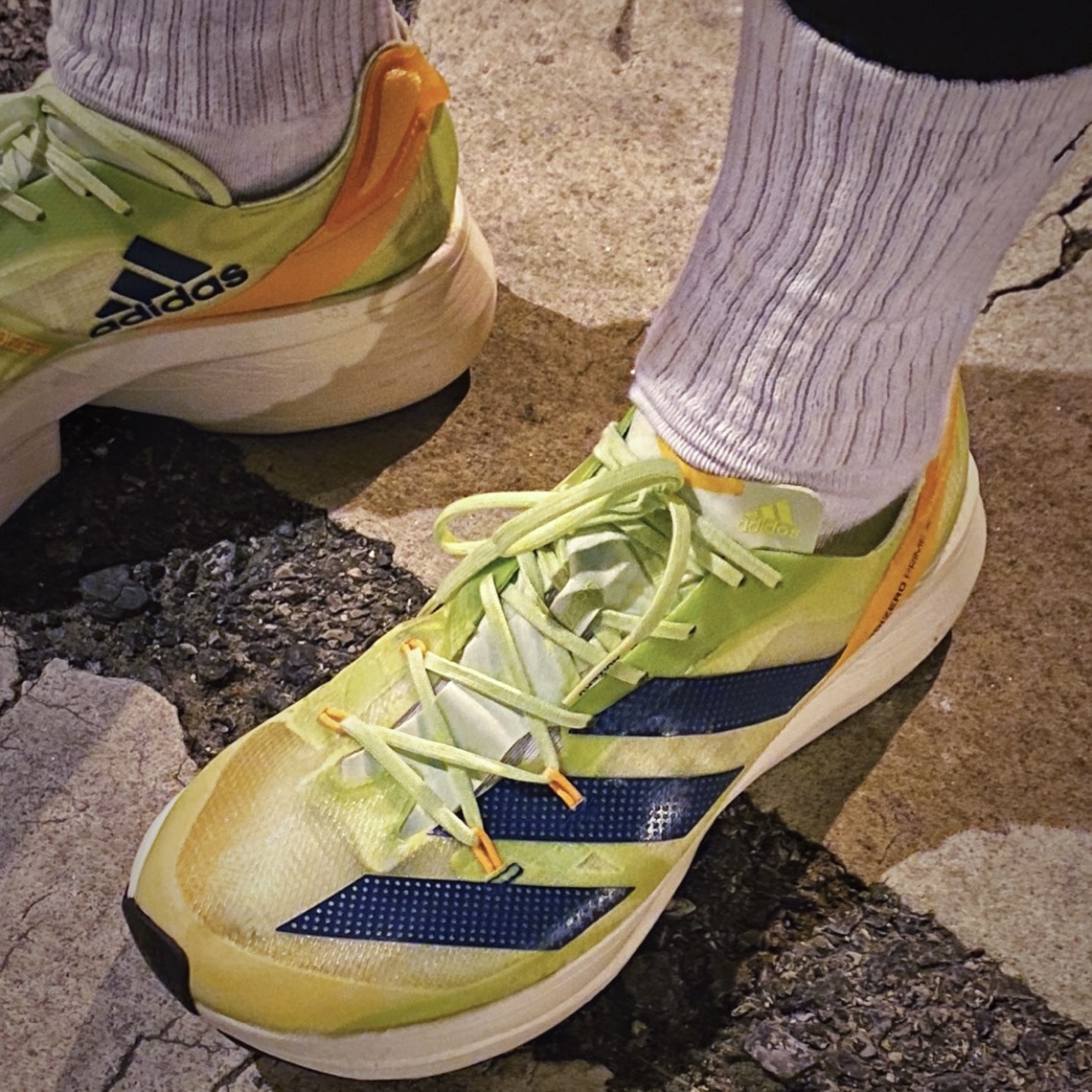 Giay Adidas Adizero Prime X 'Pulse Lime Flash Orange' GX3136