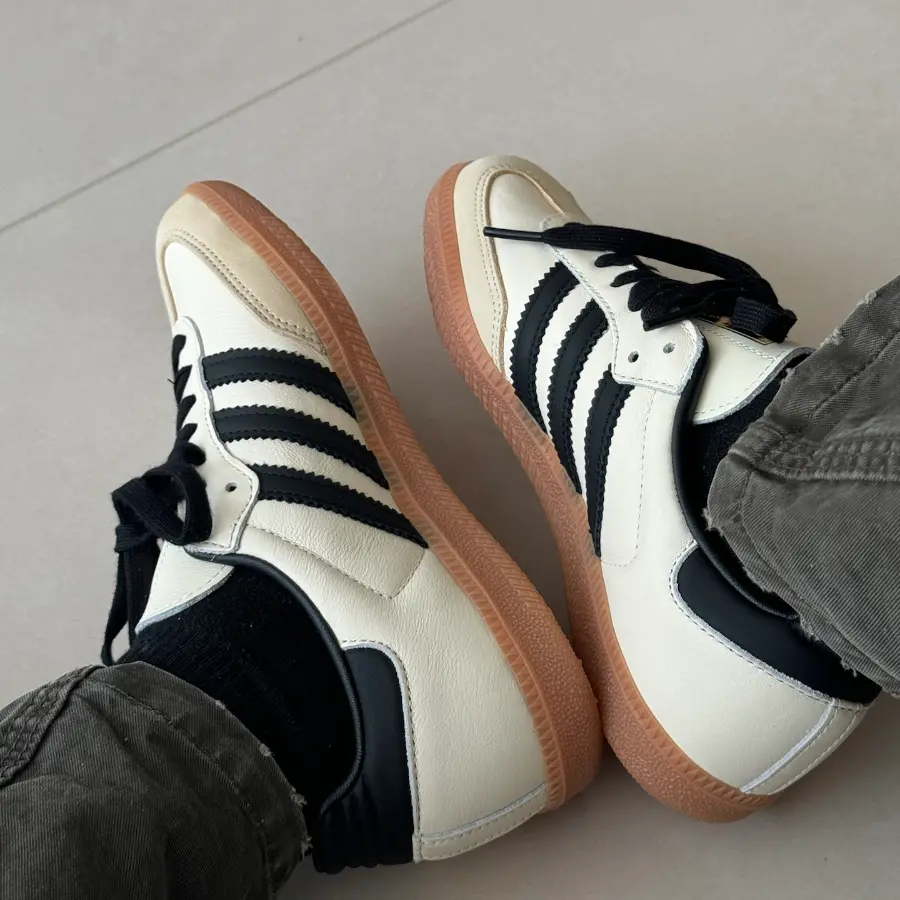 Giay Adidas Samba OG x JJJJound 'White' ID8708