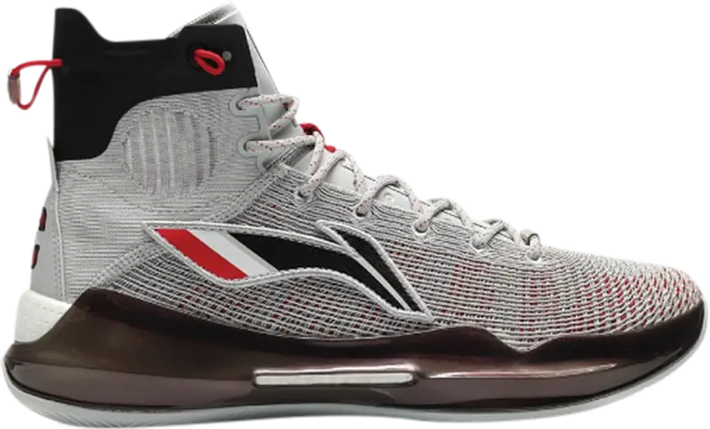 Giay Lining Yushuai 13 'Grey Cinnabar Red' ABAP065-14