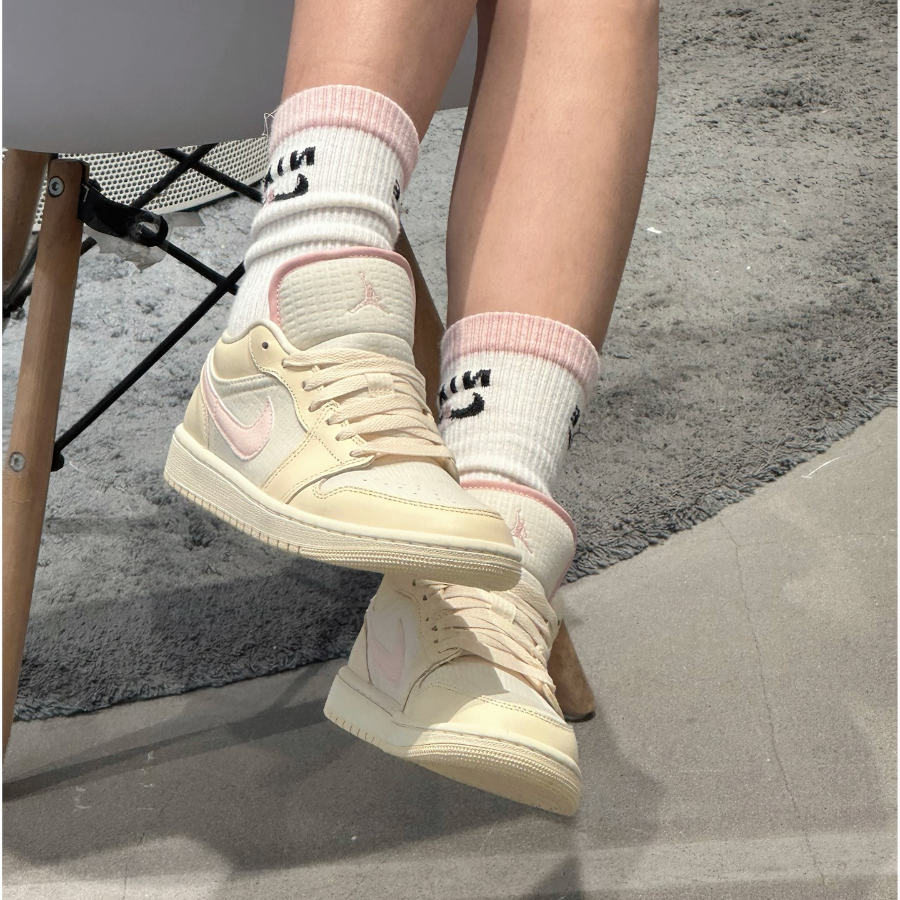 Giay Nike Air Jordan 1 Low 'Linen' FQ1925-100