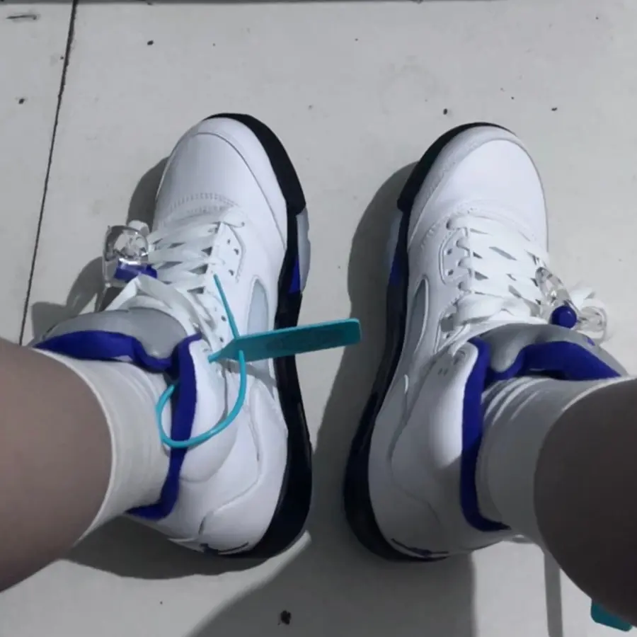 Giay Nike Air Jordan 5 Retro GS 'Concord' 440888-141