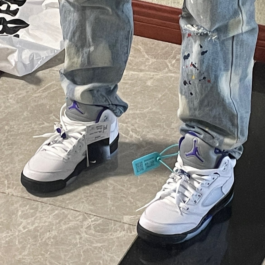 Giay Nike Air Jordan 5 Retro GS 'Concord' 440888-141