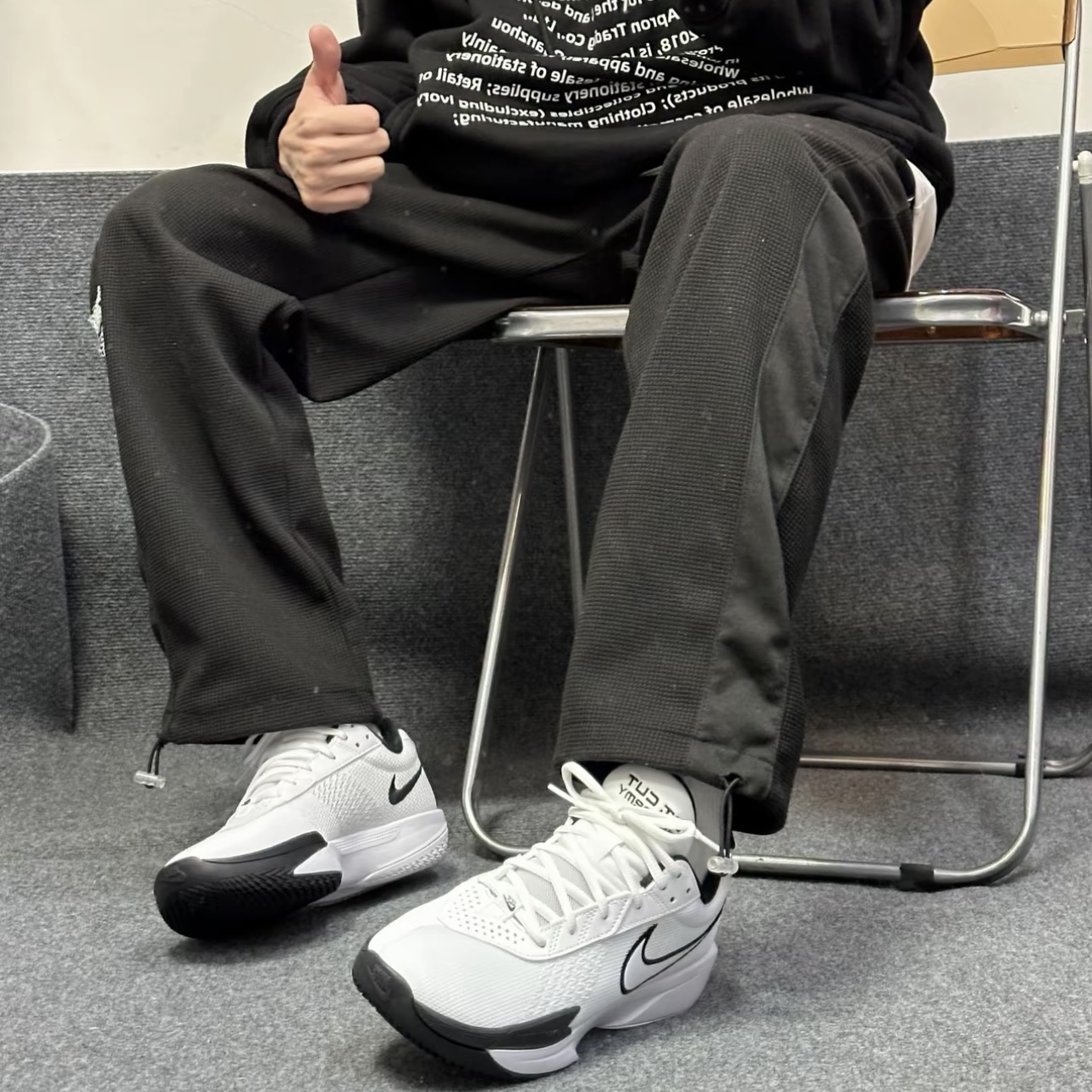 Giay Nike Air Zoom GT Cut Academy 'White Black' FB2598-100