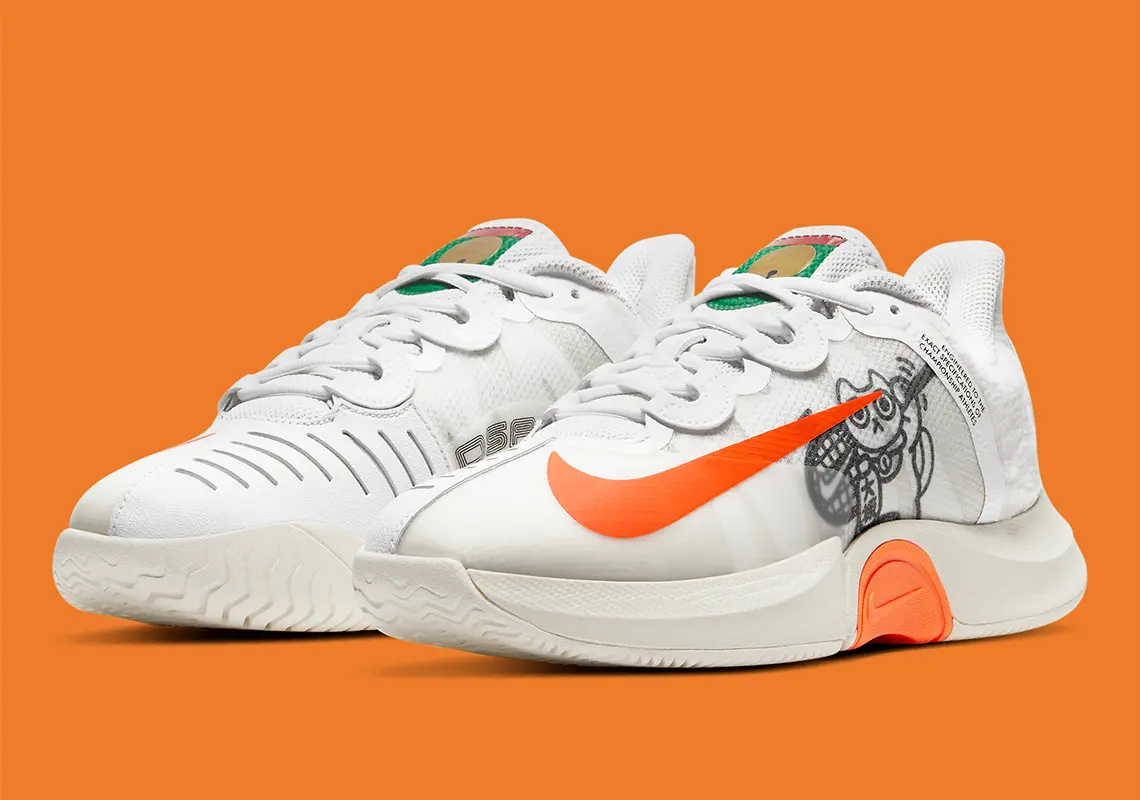 Giay Nike Court Air Zoom GP Turbo 'Naomi Osaka Maneki Neko' DC9164-124