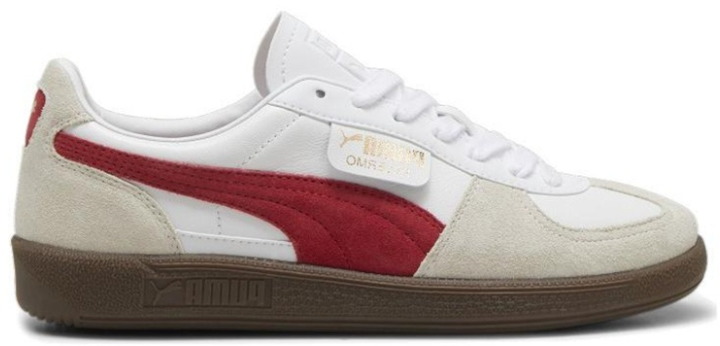 Giay Puma Palermo Leather 'White Club Red' 396464-05