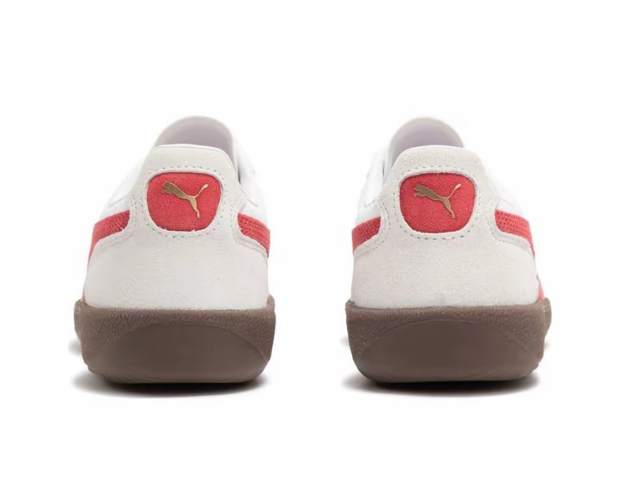 Giay Puma Palermo Leather 'White Club Red' 396464-05
