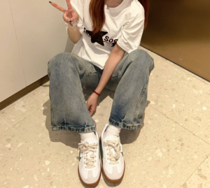 Giay Puma Palermo 'White Green Gum' 396464-07