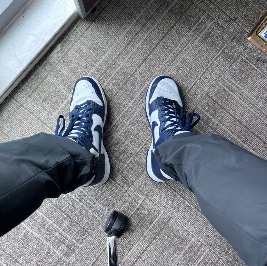 Giay Nike Dunk High 'Championship Navy' DB2179-104