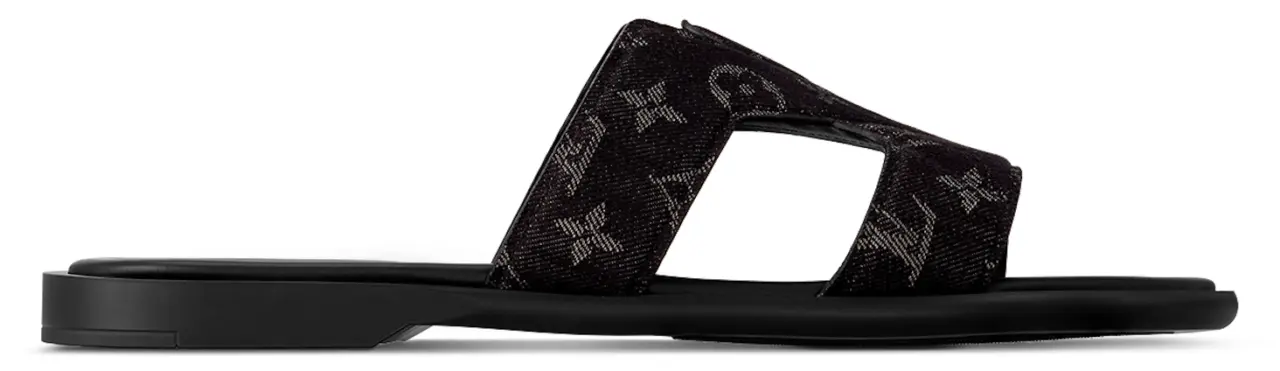 Dep Louis Vuitton LV Oasis Mules 'Black' 1AC699