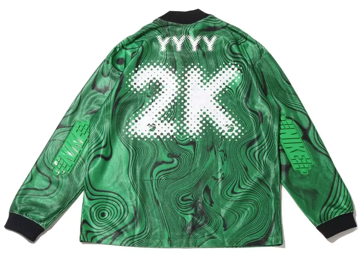 Ao Nike Allover Print Jersey x Off-White 'Green' FQ0998-389