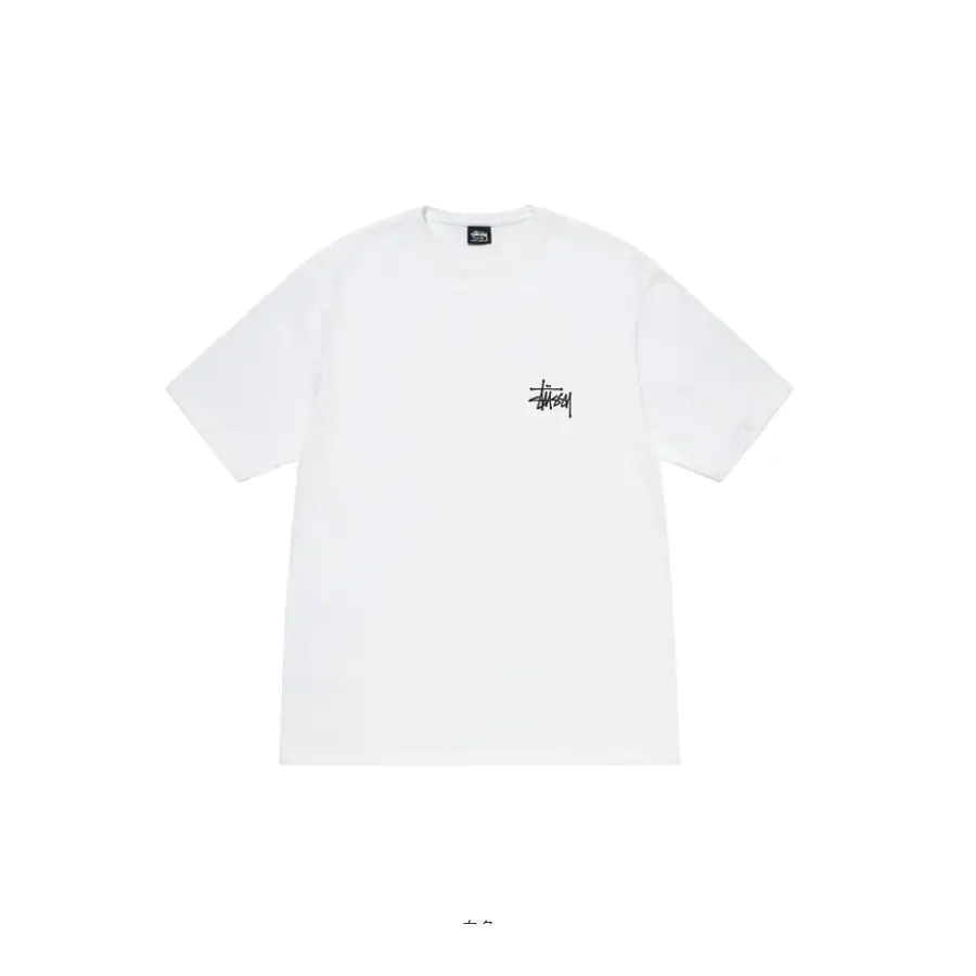 Ao Stussy Melted Tee 'White'