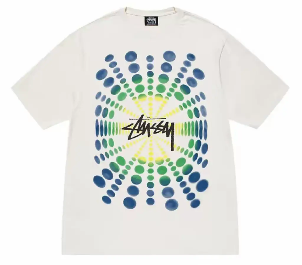 Ao Stussy Atticus Pigment Dyed Tee 'White'