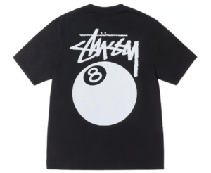 Ao Stussy 8 Ball Tee Pigment Dyed 'Black'