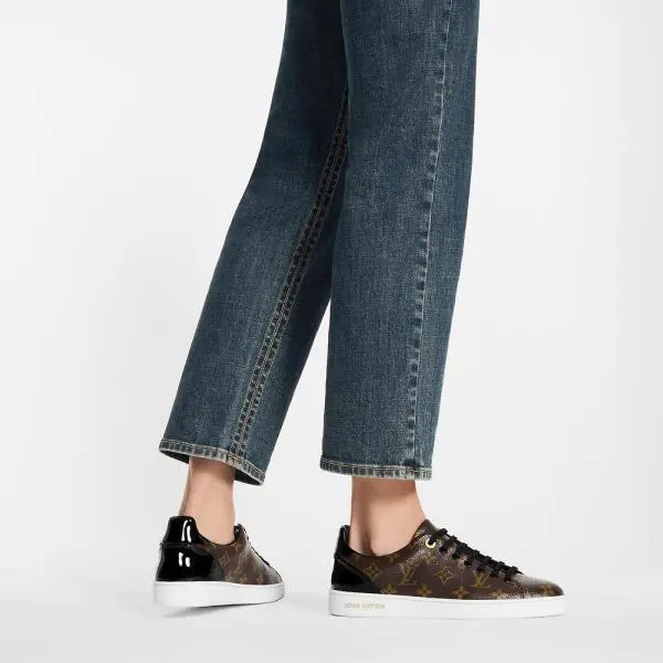 Giay Louis Vuitton Frontrow Trainers 'Patent' 1A1F4N