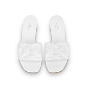 Dep Louis Vuitton Revival Flat Mules 'White' 1A9P4P