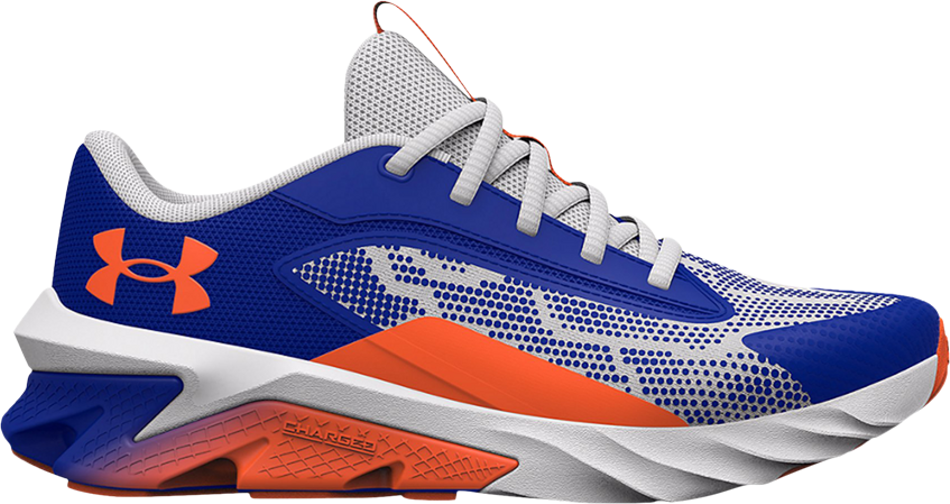 Giay Under Armour Charged Scramjet 4 GS 'Royal Halo Grey' 3024208-404