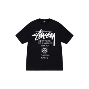 Ao Stussy World Tour Tee 'Black'