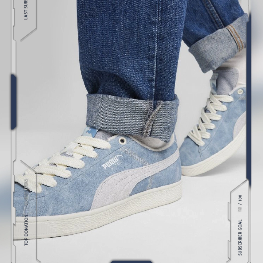 Giay Puma Suede Nostalgia 'Dewdrop' 396468-01