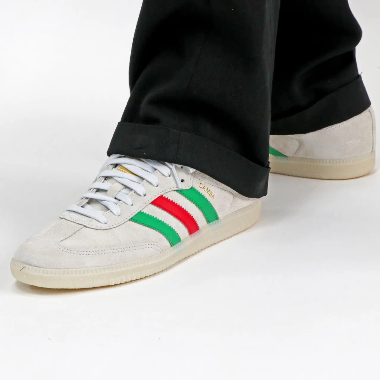 Giay Adidas Samba OG 'Crystal White Green' IG1826