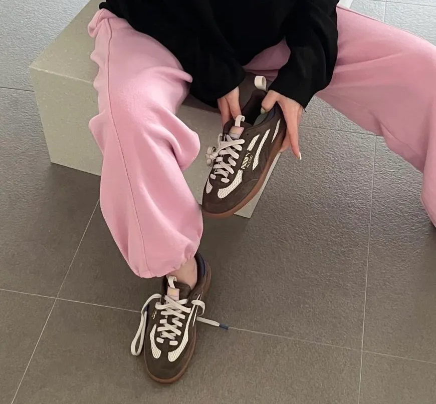 Giay Puma Palermo x KidSuper 'Flaxen' 397306-01