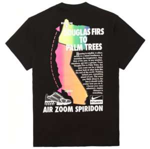 Ao Nike x Stussy Crossover Logo Graffiti Printing 'Black' CU9256-010