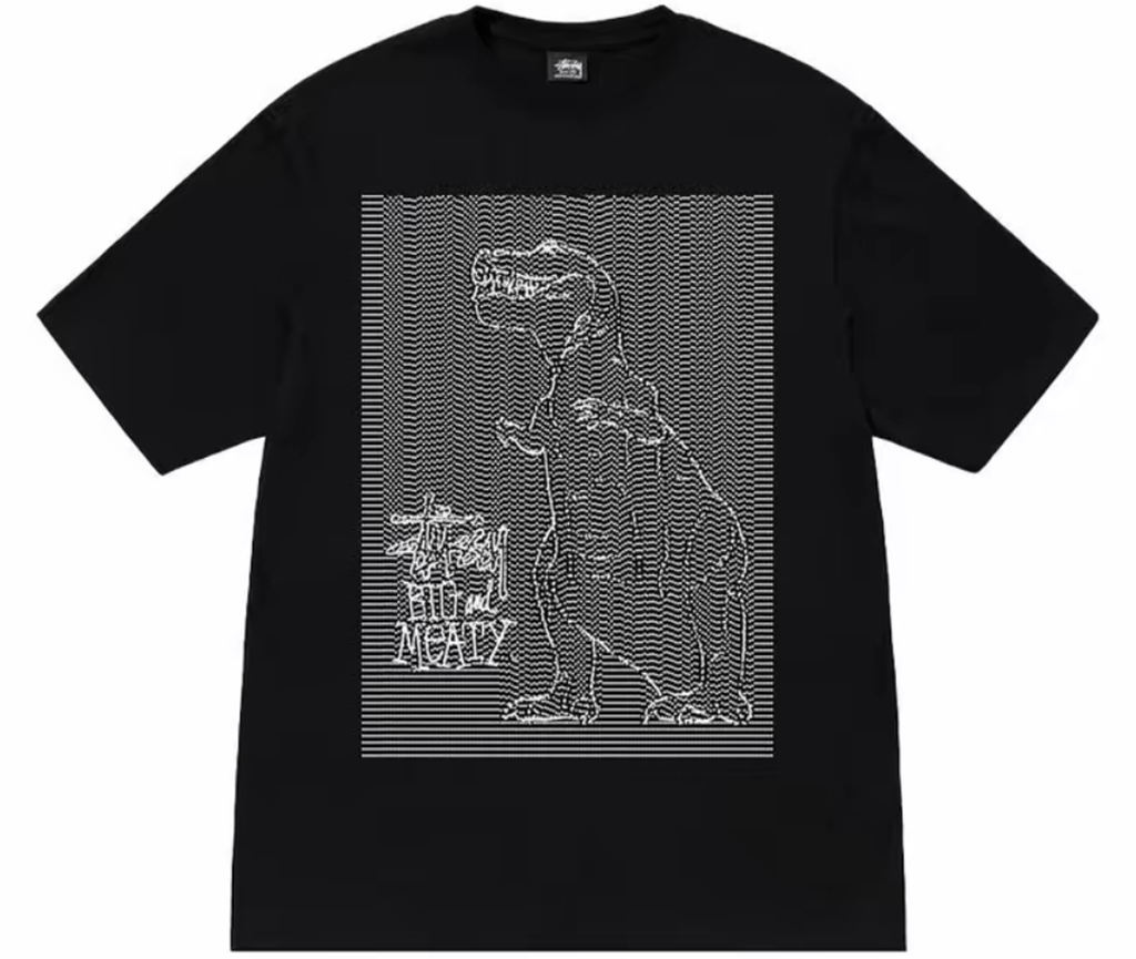 Ao Stussy Dots & Loops Tee 'Black'