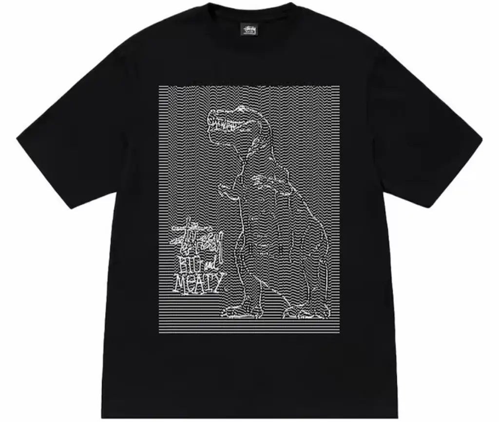 Ao Stussy Dots & Loops Tee 'Black'