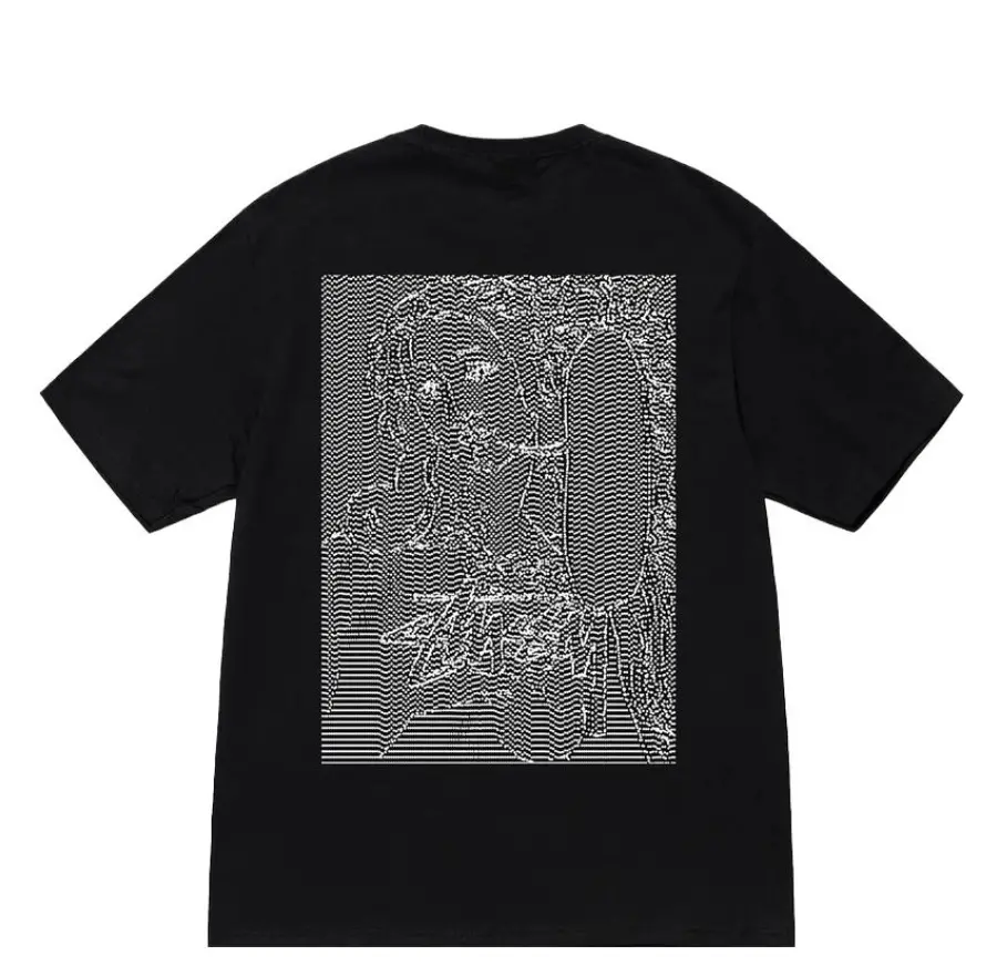 Ao Stussy Dots & Loops Tee 'Black'