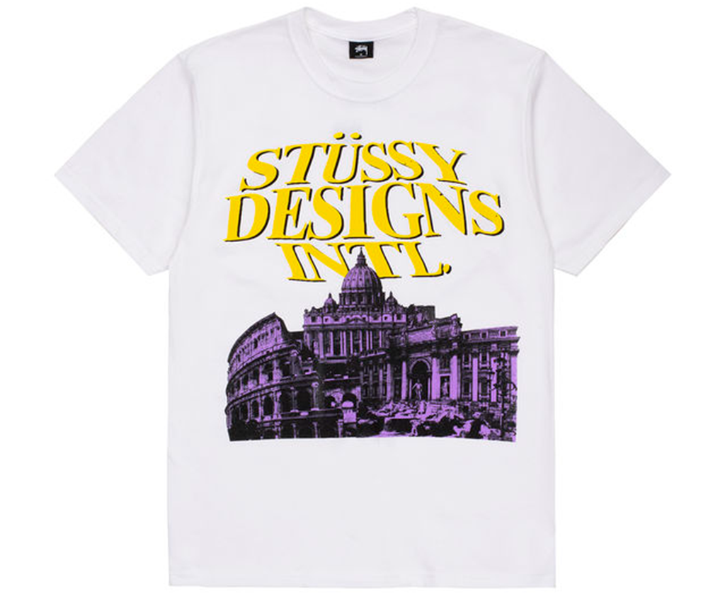 Ao Stussy Rome Tee 'White'