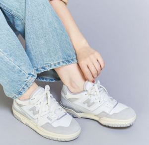 Giay New Balance 550 'White Grey' BB550NEA