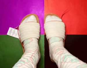 Dep Adidas Adilette Premium Slides 'Wonder White' ID2016