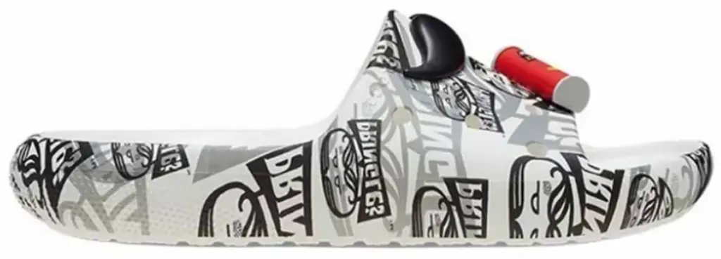 Dep Crocs Classic Slide x Pringles 'White Black' 209692-066