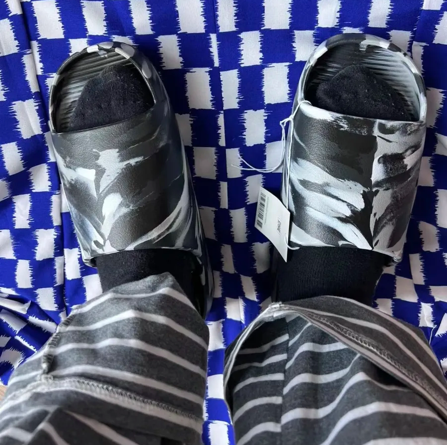 Dep Nike Calm SE Slide 'Black Marbled' FV5637-001