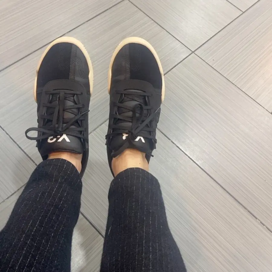 Giay Adidas Y-3 Yunu 'Black White' FX0791