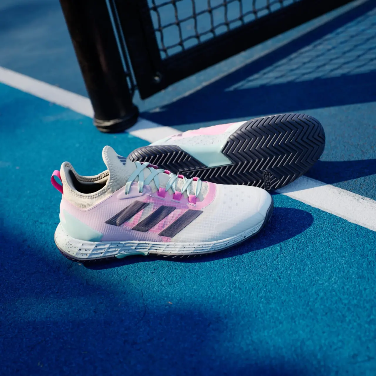 Giay Adidas Adizero Ubersonic 4 'Crystal White Semi' IF0445