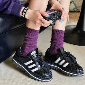 Giay Adidas Superstar x CLOT 'Black' IH5953