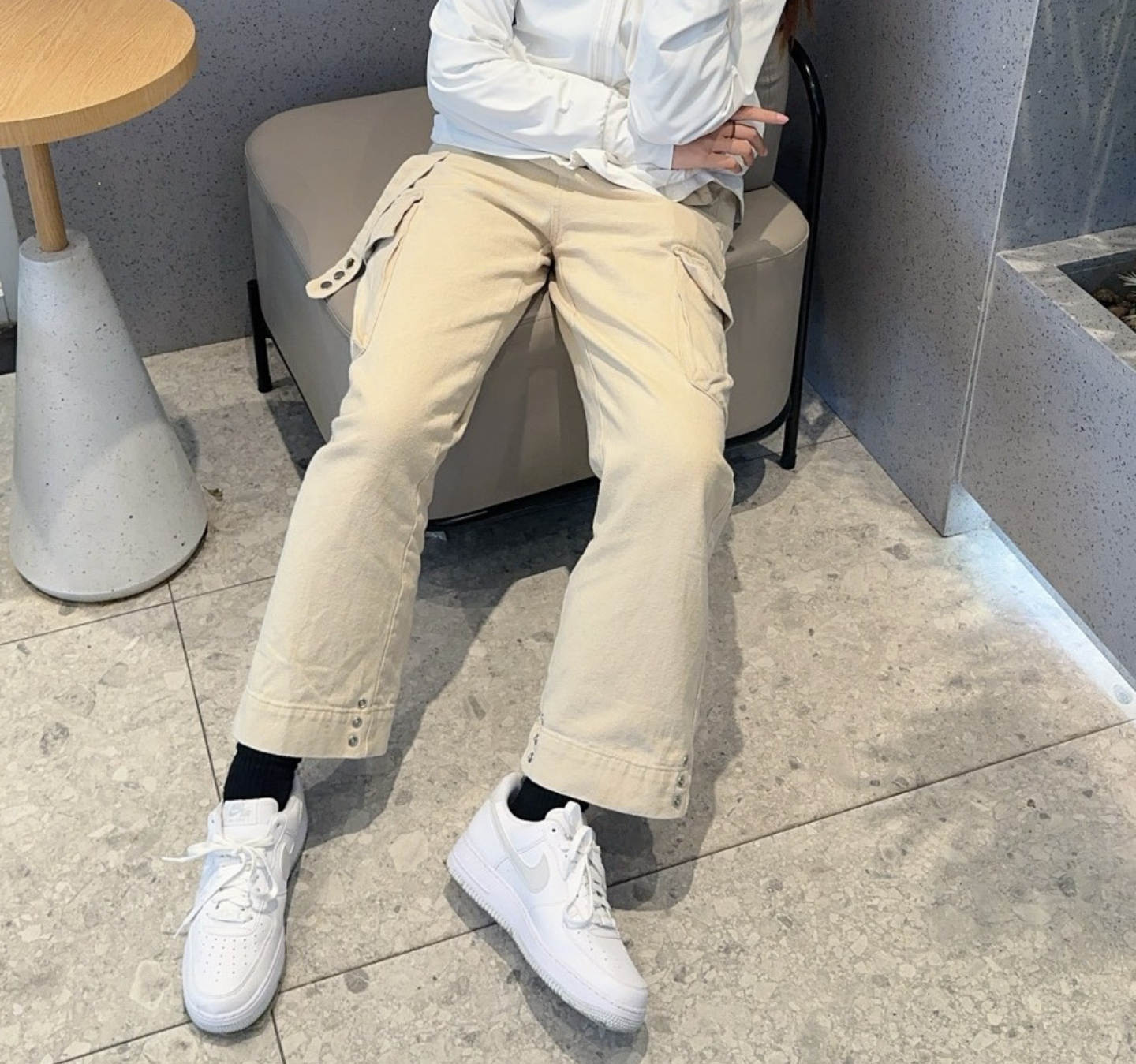 Giay Nike Air Force 1 '07 NN 'Photon Dust' DV3808-104