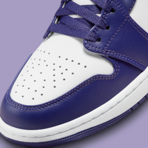 Giay Nike Air Jordan 1 Mid GS 'Purple Toe' DQ8423-515
