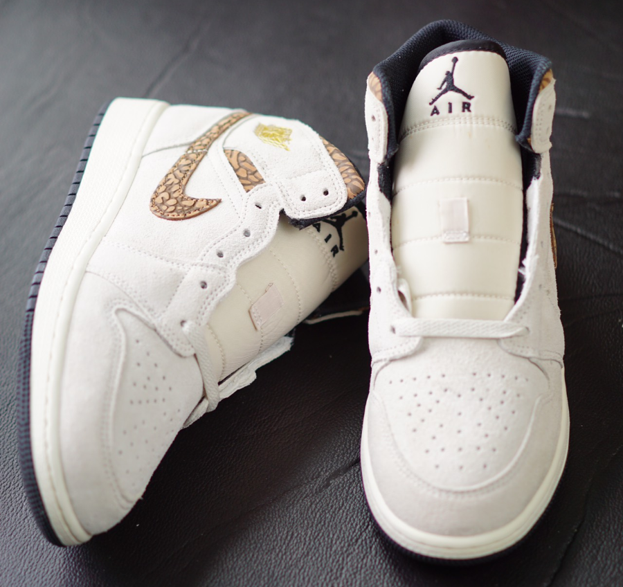 Giay Nike Air Jordan 1 Mid SE 'Brown Elephant' DZ5369-102